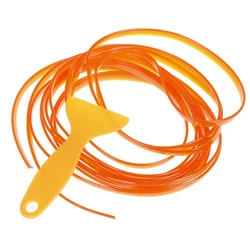 Oranje Auto Styling Interieur Molding Trim Versieren Strip 5M Lijn Kloof Filler Kit