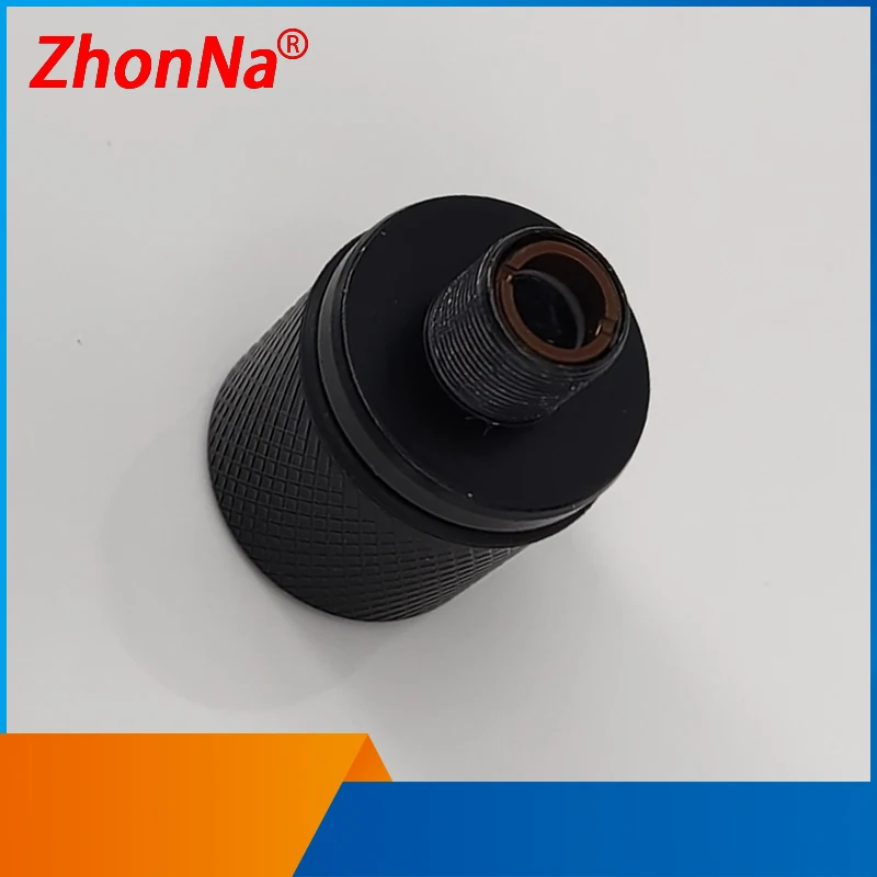 High-power Laser Focusing Laser Head 19.5*27mm Built-in Glass Lens Thread M9*0.5P