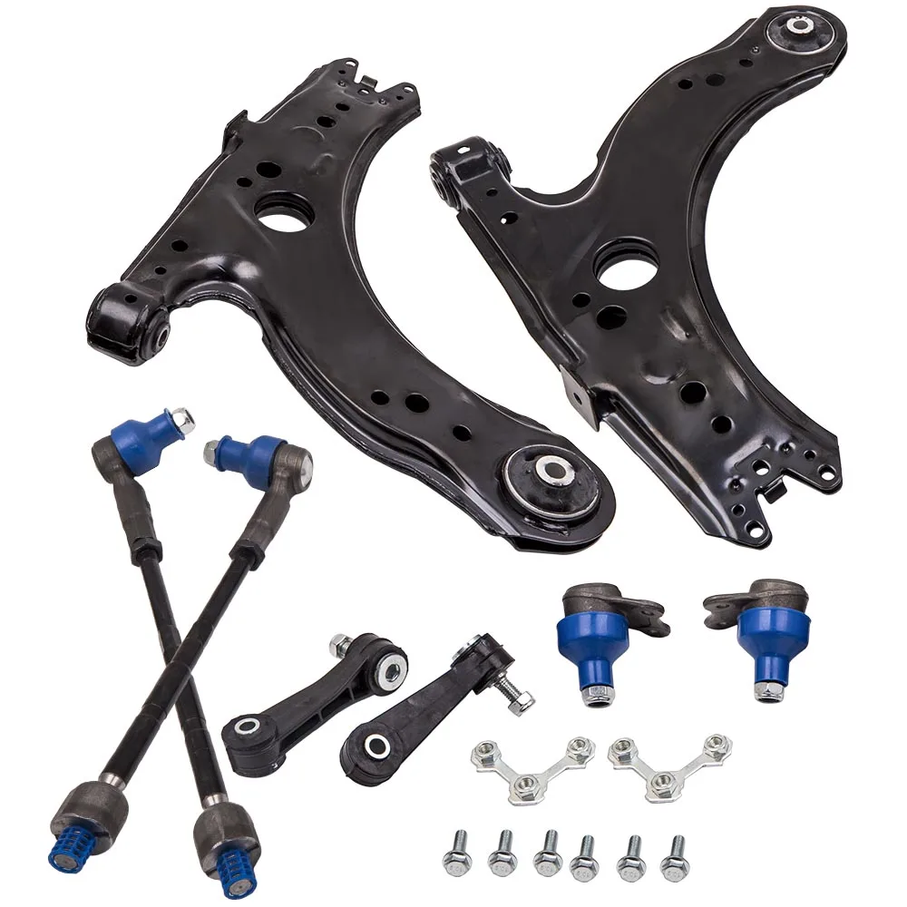 2x Querlenker vorne unten links rechts für Audi A3 Seat Leon Skoda VW Bora 1996-2010 – Detail 1