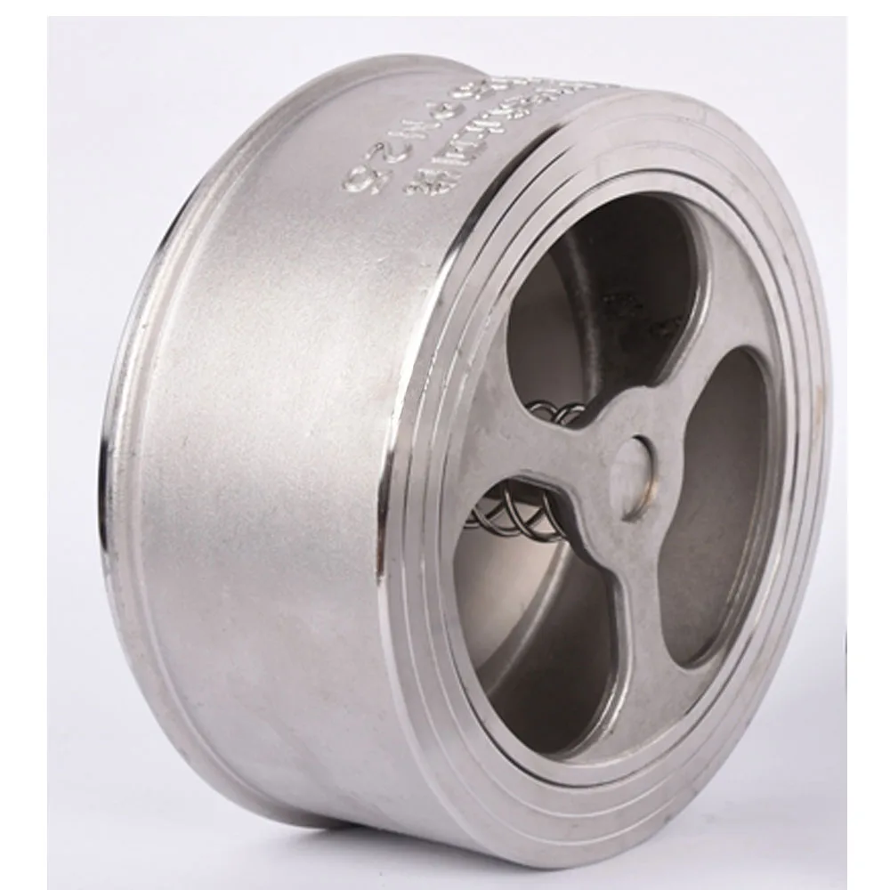 

Non-return Check Valve SS304/SS201 Stainless Steel Wafer Valve DN80/DN100/DN125/DN150