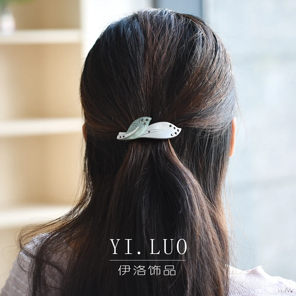 Women headwear hair decoration girl leaf hair clip barrettes small cute hair accessories for women