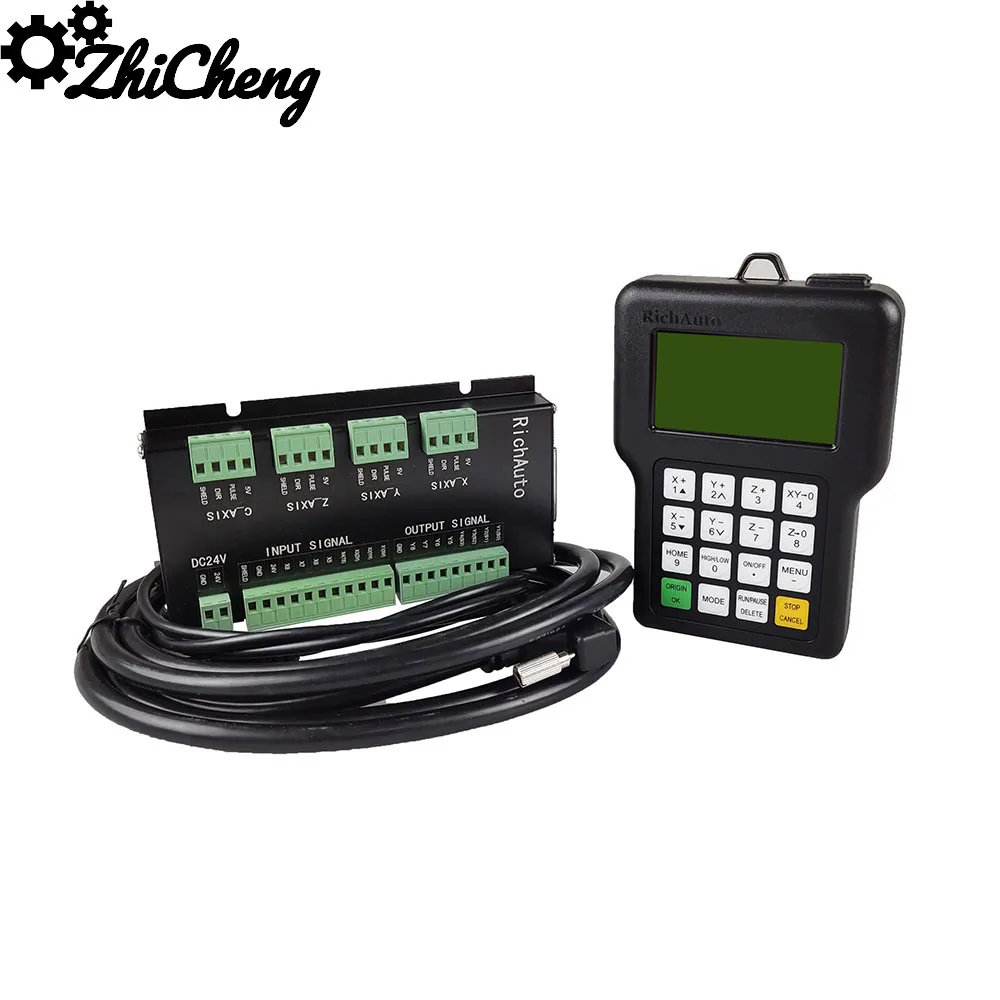 A11E A18E 3/4-Axis motion control system RichAuto DSP CNC engraving motion controller laser, flame, plasma cutting machine