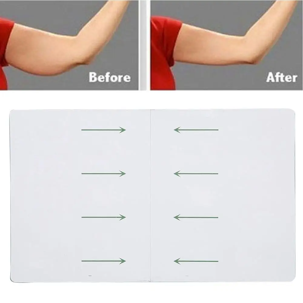 4 Pcs / Box Breathable Anti-sweat Stick Self-adhesive Arm Thigh Slimming Beauty Stickers Firming Skin Plastic Body Loss Stickers