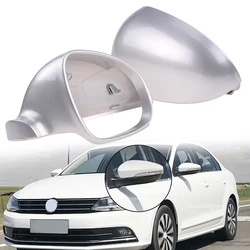 Side Wing Rearview Mirror Cover Cap Protector Trim Car Refit Part Fit For VW Golf Rabbit Jetta MK5 GTI Passat EOS Sharan B6 B5.5