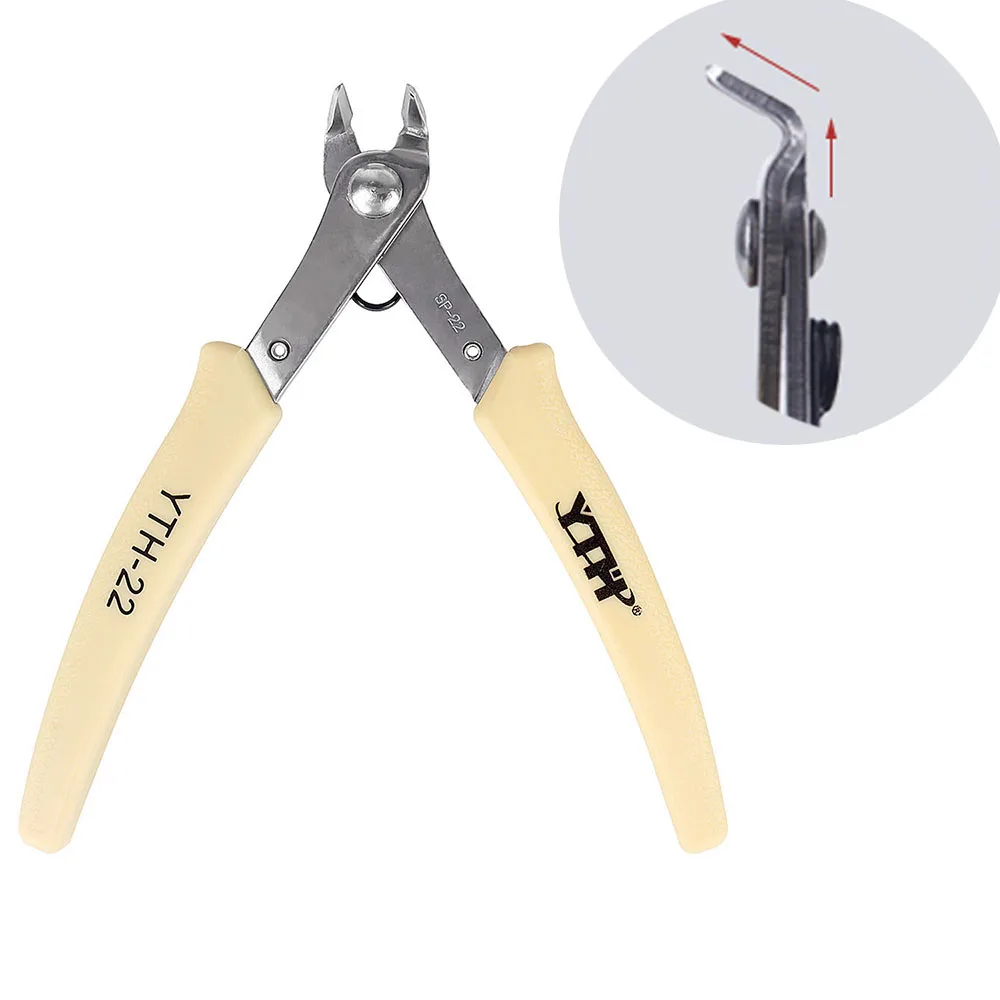 YTH-22 Cutting Pliers Diagonal Pliers Nipper Side Snip Cable Wire Clamp 5\