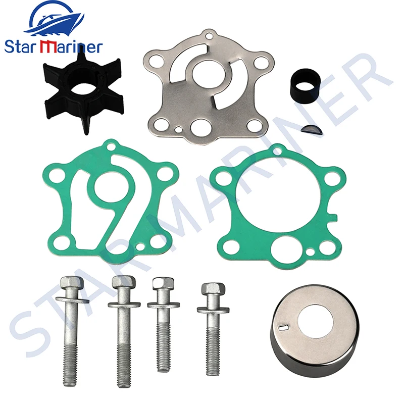 663-W0078 Water Pump Impeller Repair Kit For Yamaha Outboard Motor 55HP Sierra 18-3425 663-W0078-00 663-W0078-01 663-W0078-A0