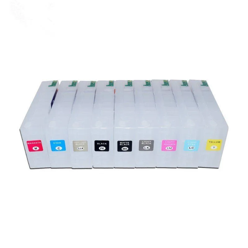 160ML Refillable Ink Cartridge For Epson Stylus PRO 3800 3880 Surecolor P800 P 800 Inkjet Printers