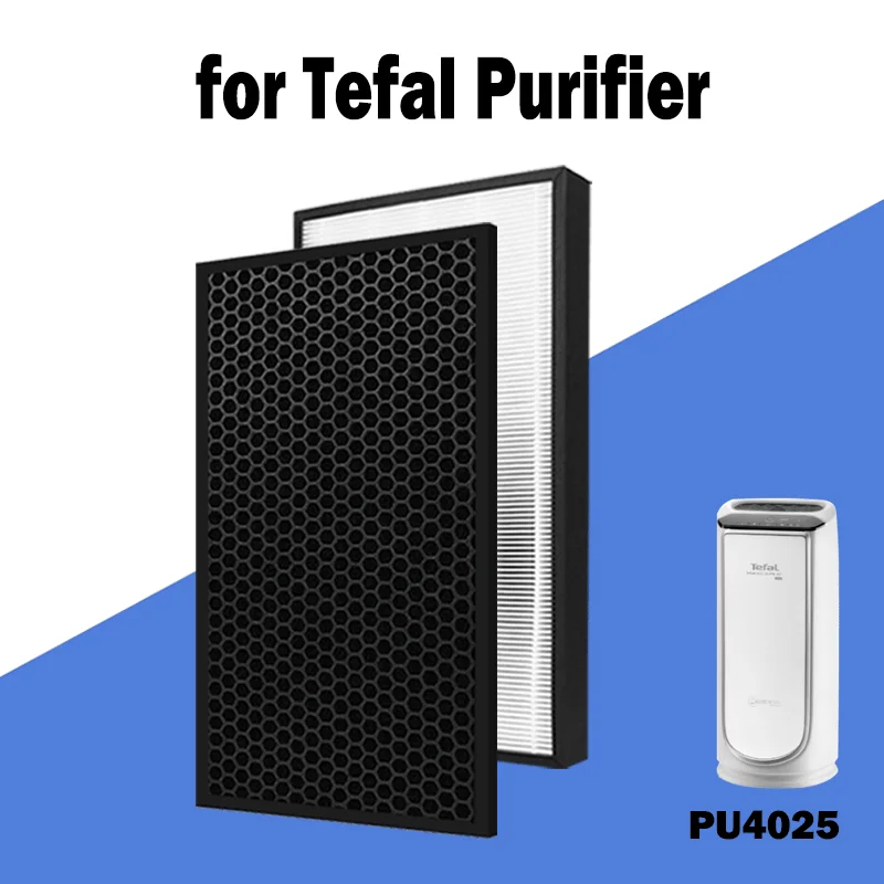 Air Purifier Hepa Filter And Activated Carbon Filter for Tefal Air Purifier XD6060F0 PU4025 PU4015 мультиварка tefal rk908a32