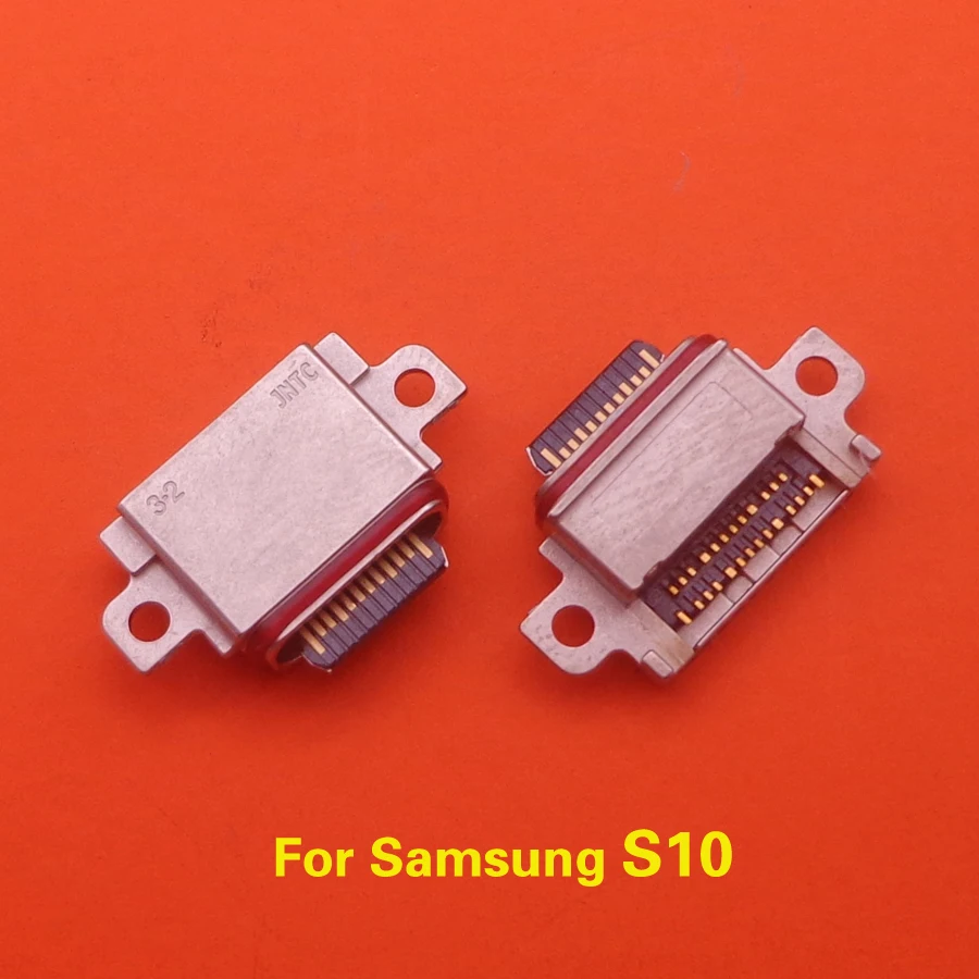 2Pcs/Lot Micro USB Connector Charging Port Jack Plug For Samsung S7 Edge S8 S9 S20 S10 S21 Plus Ultra S10e Note 9 10 Plus