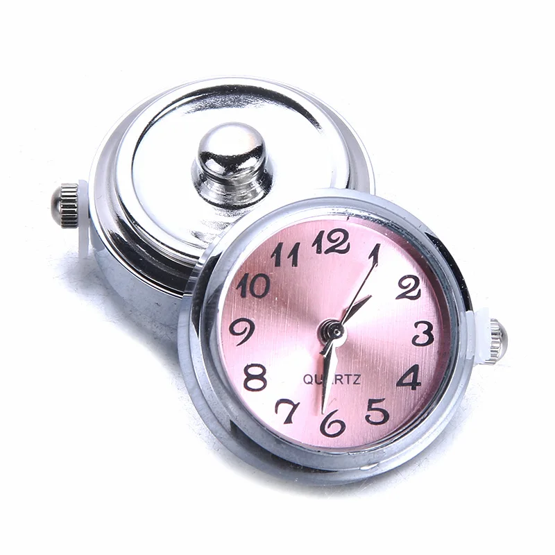 DIY 18mm Glass Watch Snap Interchangeable Jewelry Accessory Can Move Replaceable Snap Buttons Jewelry for Snaps Bracelet