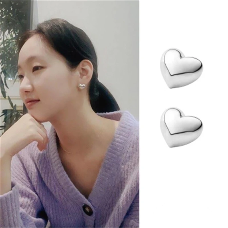 21styles Korea fashion TV new women girl Earrings The same as TV star Korean elegant ear pendants jewelry 김고은Kim Go Eun