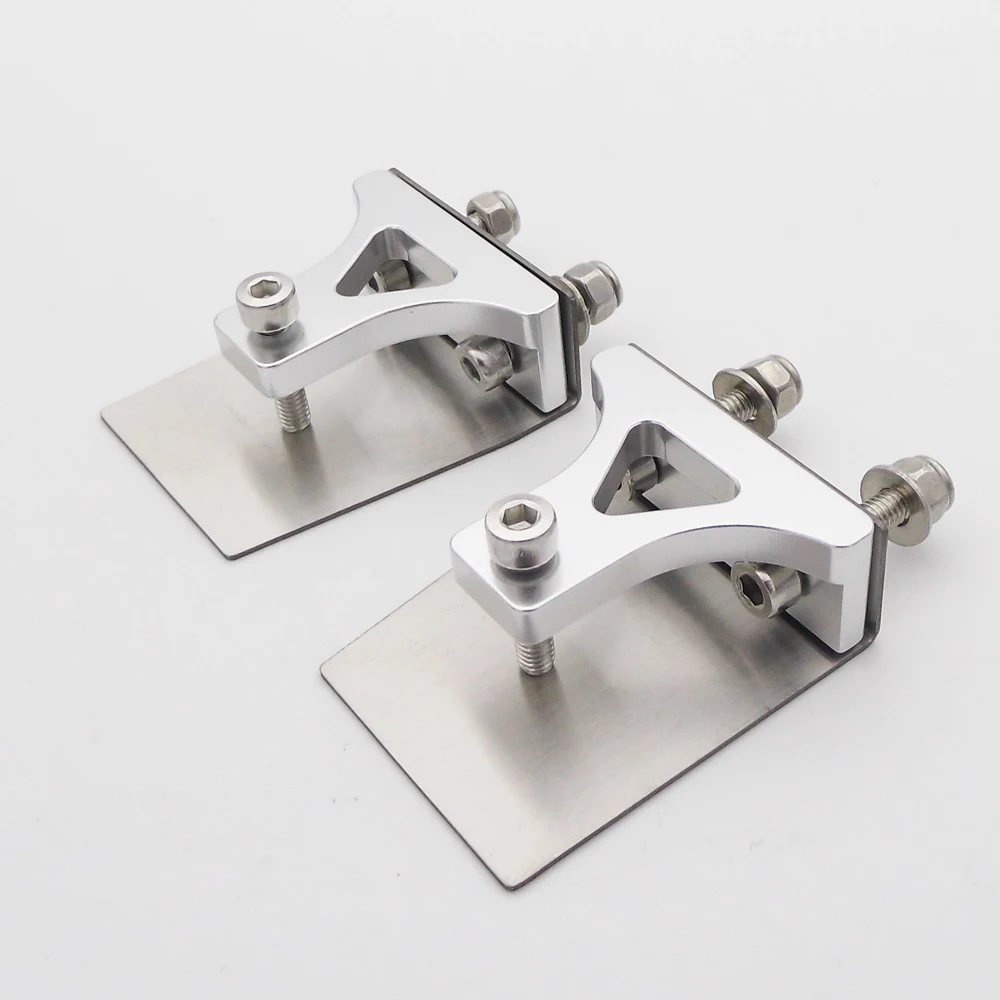 45*38mm Trim Flaps Trim Tabs Balance Tabs for 50-75cm RC Racing Boat Speedboat O/V Yacht MONO