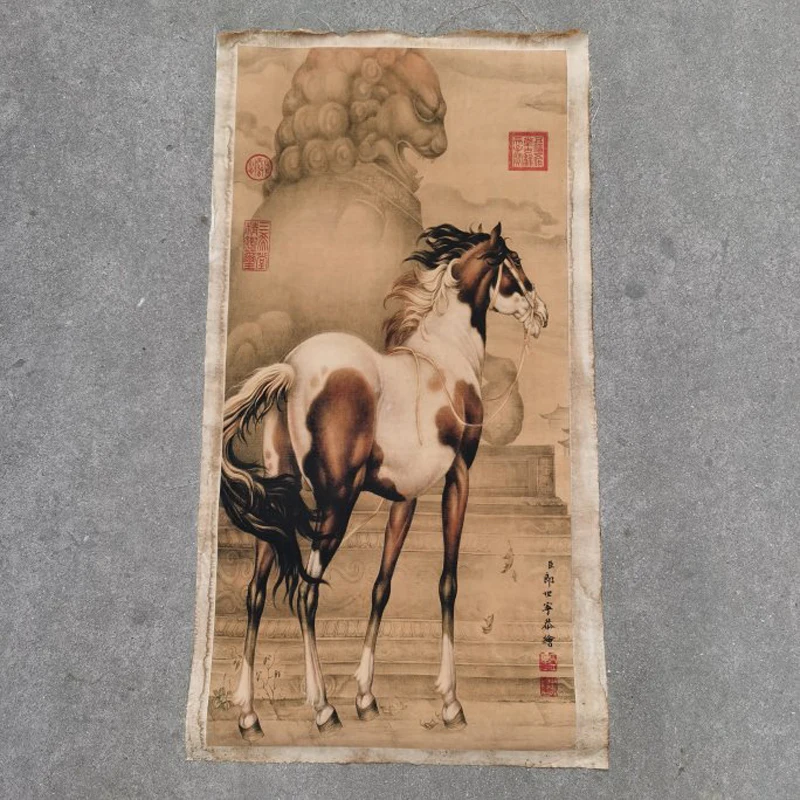 

Collection of Classical Chinese Paintings Castiglione Horse Drawing 115482