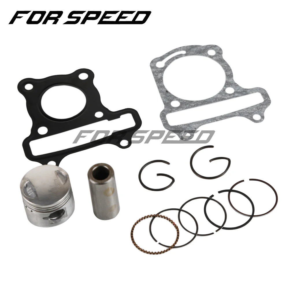 Big Bore Kit Cylinder Piston Rings fit for GY6 50cc to 100cc 4 Stroke Scooter Moped ATV with 139QMB 139QMA Engine 39/44/47/50mm