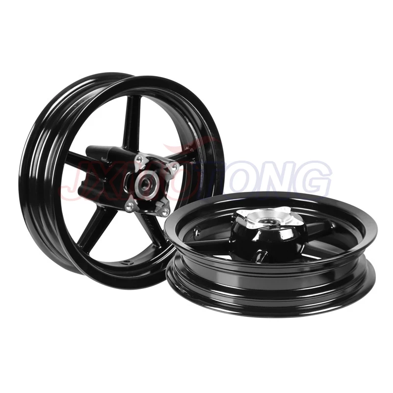 12inch Front 2.50-12 and Rear 3.00-12 4 fitting hole Rims Refitting for Dirt bike Pit Bike Vacuum Wheel