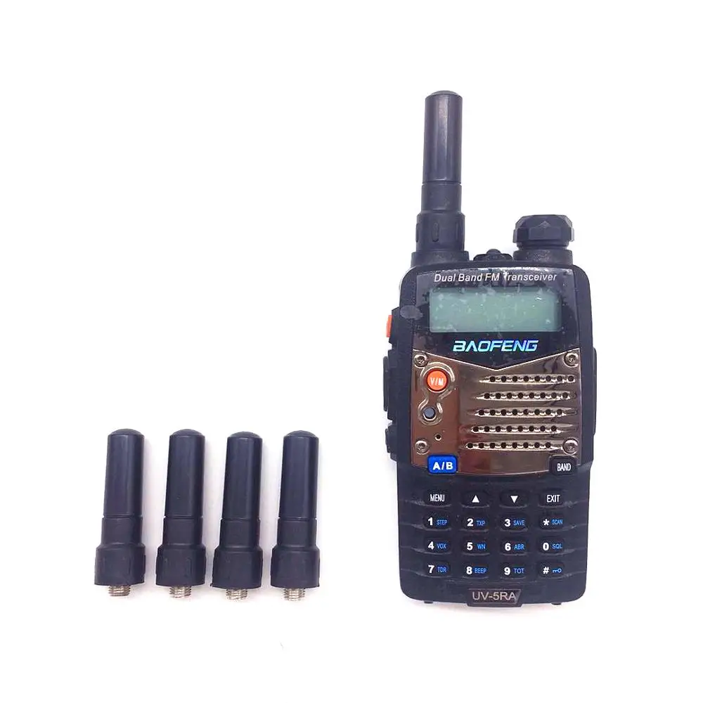 5 sztuk/partia Mini Miękka SMA-F antena do radiotelefonów Baofeng UV5R 888S dwukierunkowych, antena pollice S802, antena SMA żeńska, krótki kabel