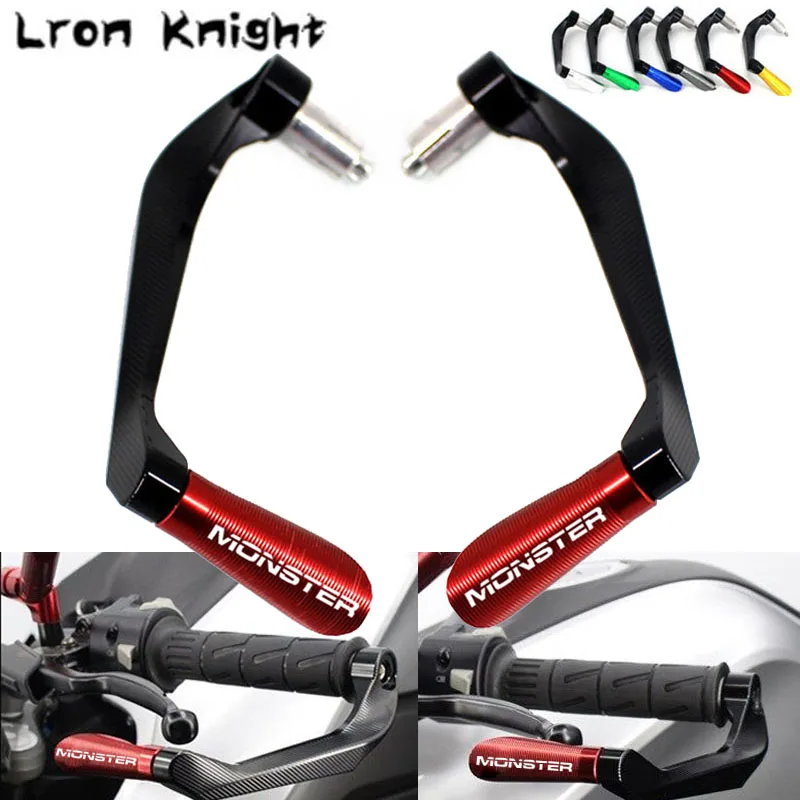 

For DUCATI Monster 950 821 695 696 797 1200 1200S 1100 1100S CNC Handlebar Grips Guard Brake Clutch Levers Guard Protector