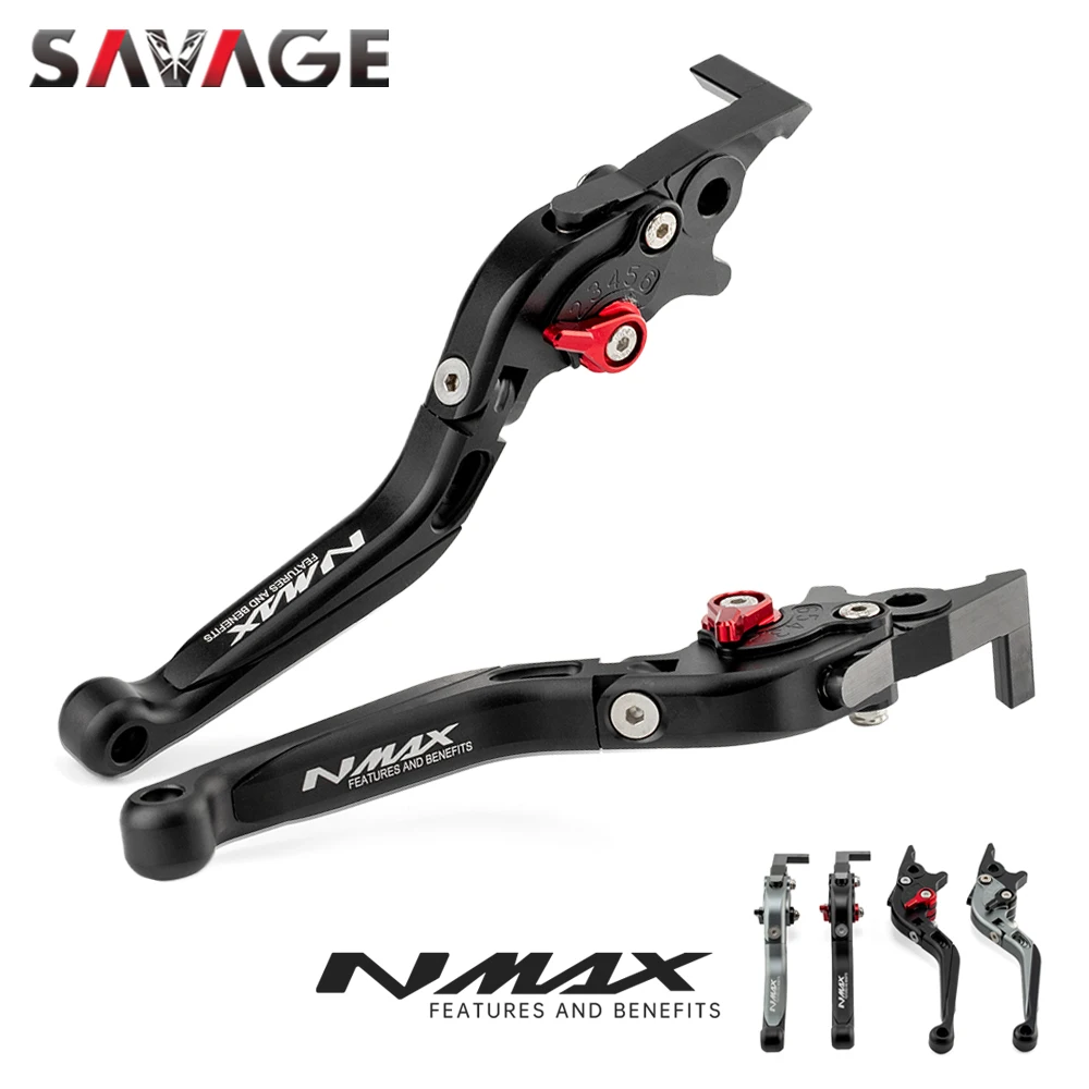 

Folding Front Rear Brake Levers For YAMAHA NMAX 155 2017-2022 NMAX155 2018 2021 Motorcycle Adjustable Extendable CNC Handles