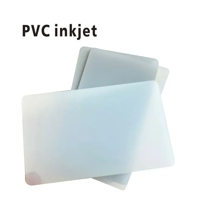 10pcs Printable Inkjet Transparent Blank Pvc Membership ID Business Card 86*54mm for Epson or Canon Printers