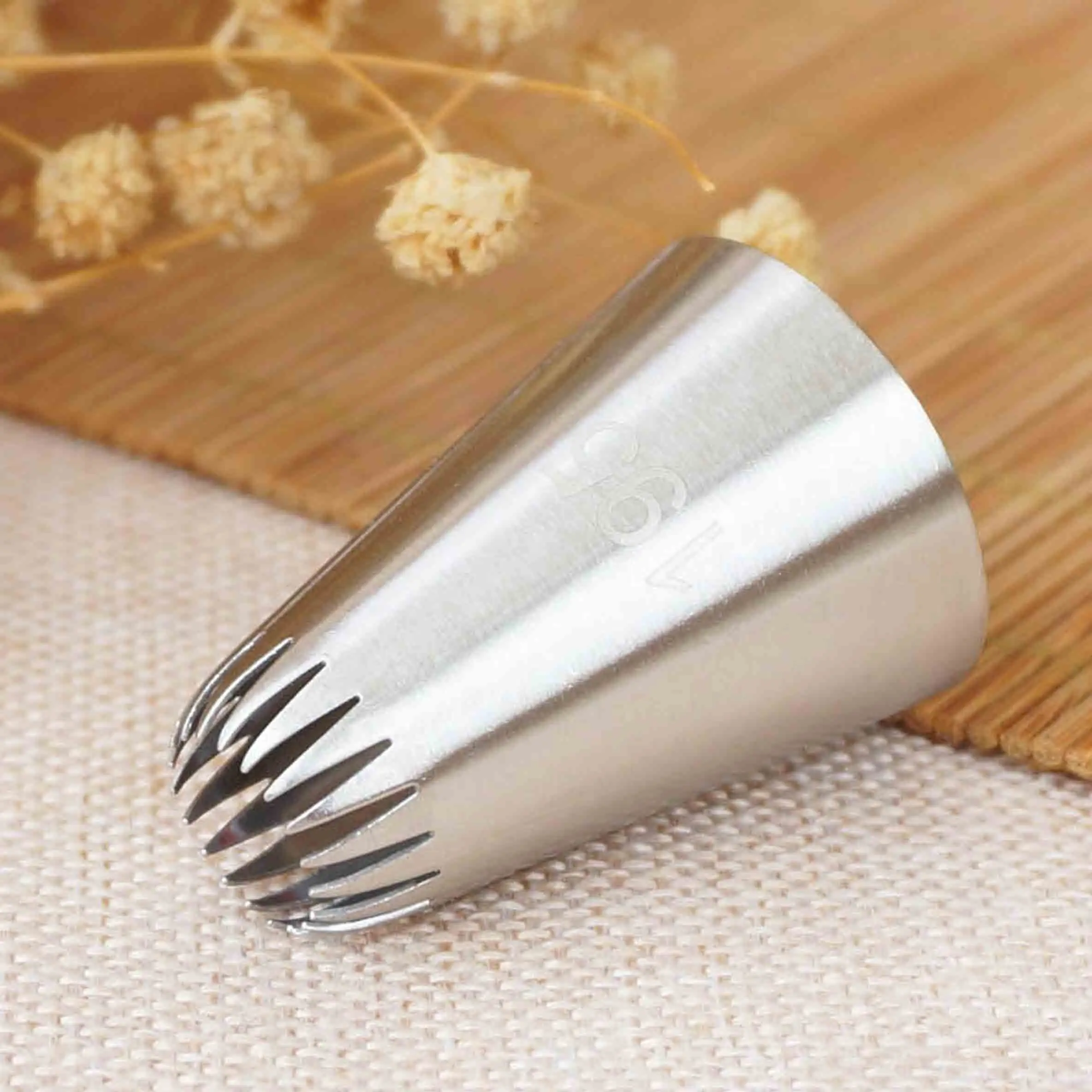 #195 Cake Decorating Pastry Piping Nozzle Icing Tips Bakeware Kitchen Cookies Tools Stainless Steel