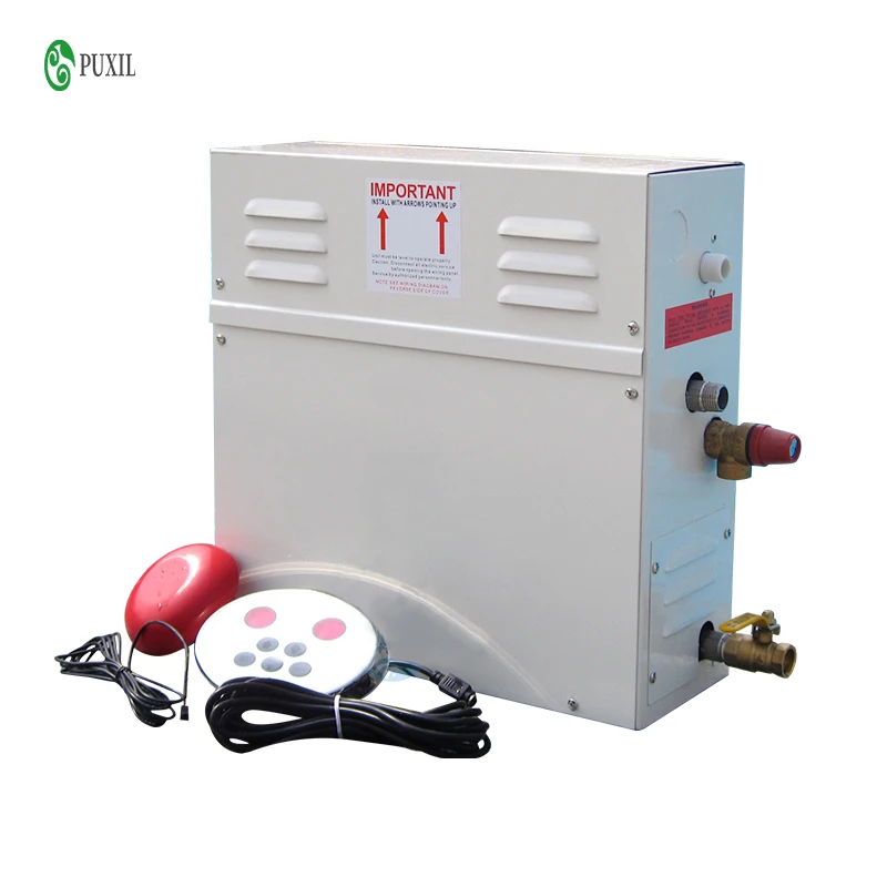 6KW 220V/380V Sauna Machine Steam Bath Generator Weight Loss Spa Relaxes Tired Steam Bathroom ST-60