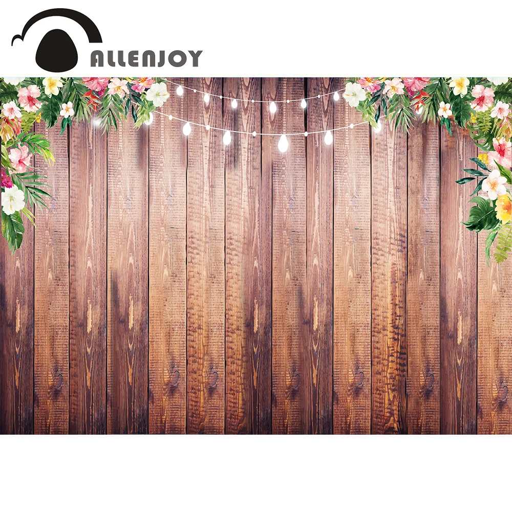 Allenjoy Wedding Party Photography Backdrops Flower Arch Door Valentine's Day Background Decor Engagement Ceremony Event Curtain