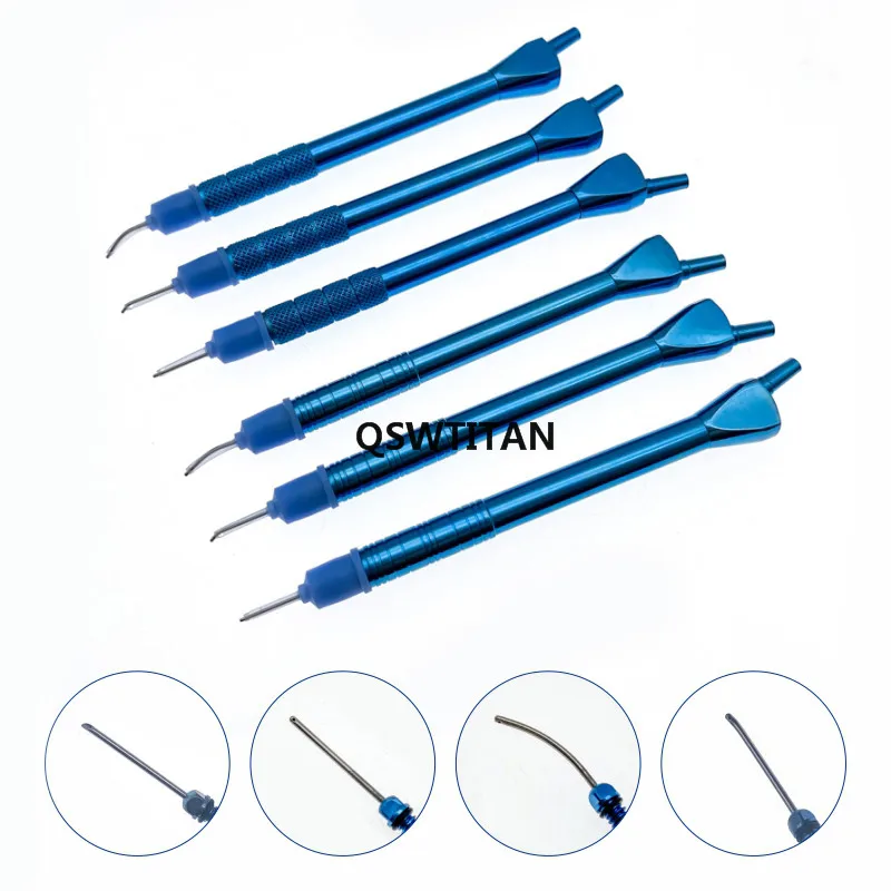 Ultra Microemulsion Sucking Handle Titanium Ophthalmic Uitrasonic Injection Handlepiece Eye Surgical Instruments