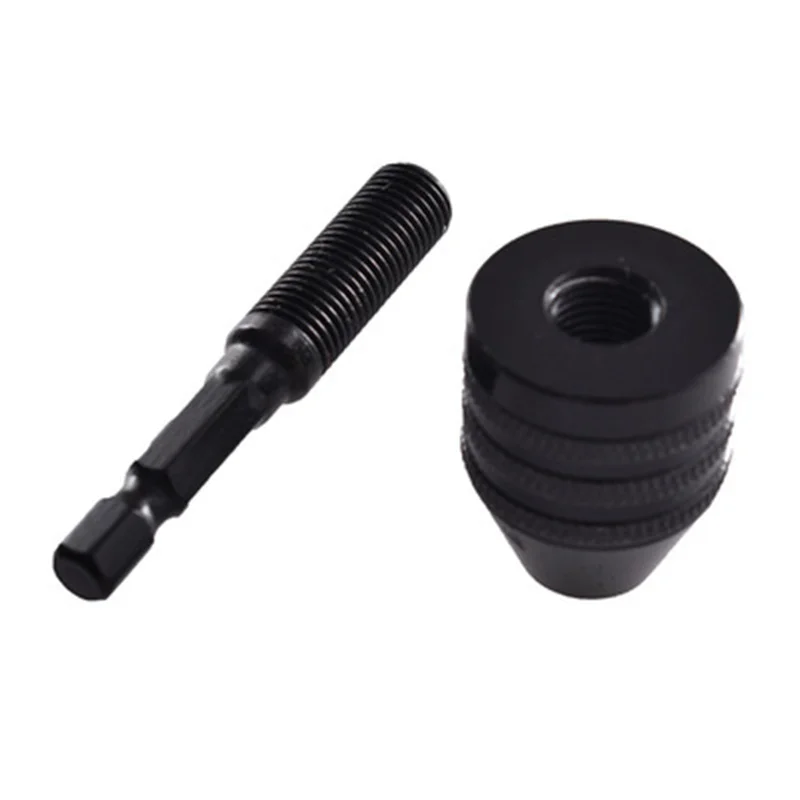 0.6-8.0mmThree-jaw Chuck Hexagonal Shank Quick-change Self-centering Twist Drill Bit Drill Chuck Electric Grinding Machine Chuck