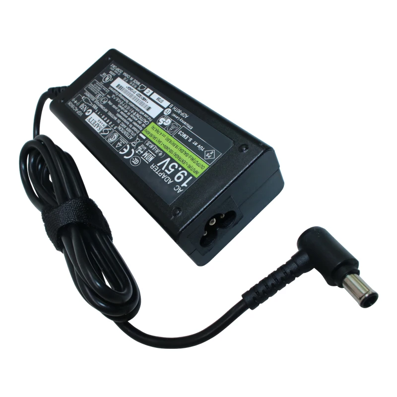 Adaptador ac 19.5v, 4,7a e 90w, para sony visual visual