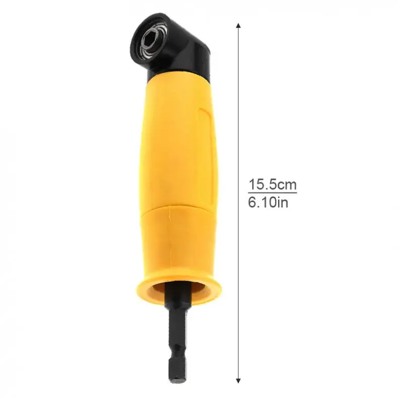 90 Degree Bit Electric Screwdriver Drill Turning Device Angle Adapter Bit Corner Screwdriver Corner Easily Locks  for Repairing