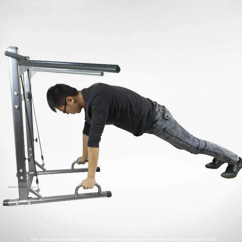 Gym Bar Pull-up Parallel Bar Multifunction Exercise Bar, Adjustable Horizontal Bars Dip Stand Parallel Bar Dip Station