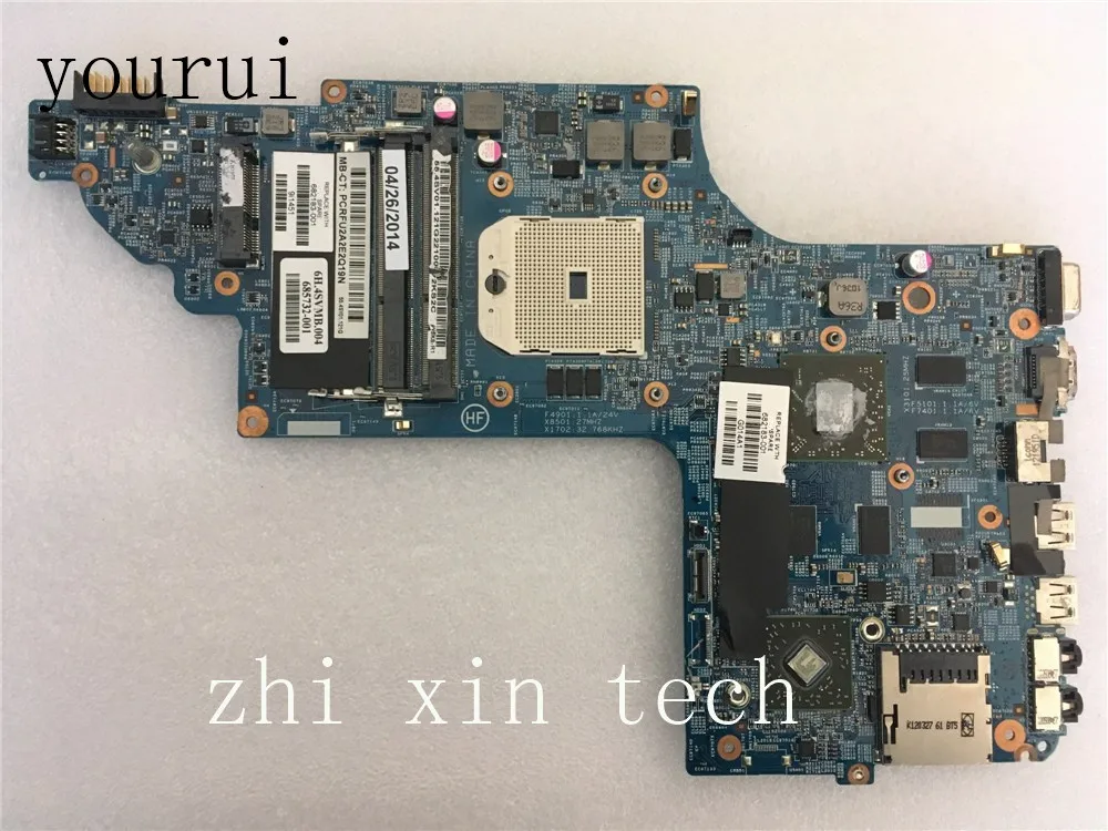 

yourui For HP Pavilion DV6 DV6-7000 Series Laptop motherboard 682183-001 682183-601 685732-001 DDR3 Fully Tested