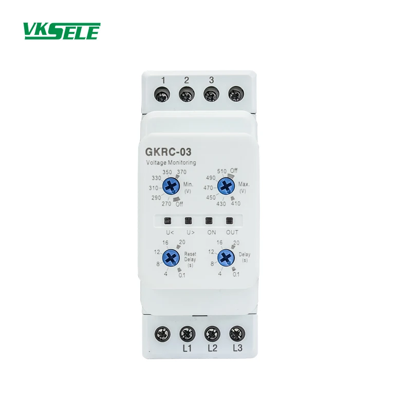 

GKRC-03 Adjustable Over voltage and Under Voltage Protection Relays