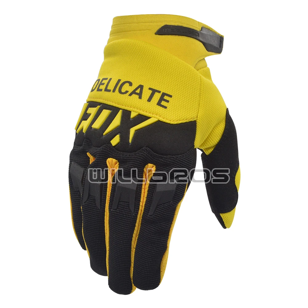 Air Mesh Cycling Race Gloves Motocross Mountain Bicycle Offroad Motorcycle Gloves