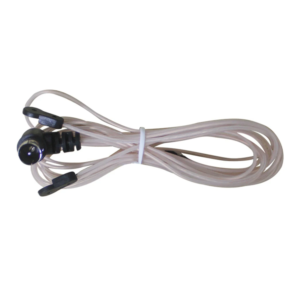 FM Radio Antenna 75 Ohm Dipole Indoor Antennas HD Aerial Receiver Male Type F Connector For FM Radio Indoor Use