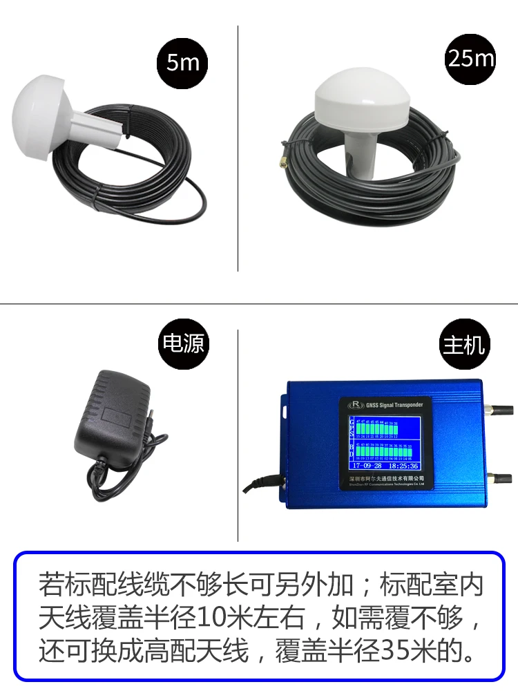 Усилитель сигнала GPS, усилитель сигнала GPS, транспондер сигнала GPS с отображением уровня сигнала GPS