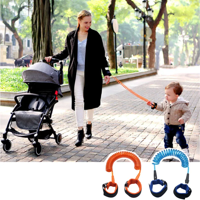 1pcs 2.5M Anti Lost Wrist for Child Safety Outdoor Link Toddler Leash Harness for Baby Strap Rope Hand Band Anti-lost Wristband