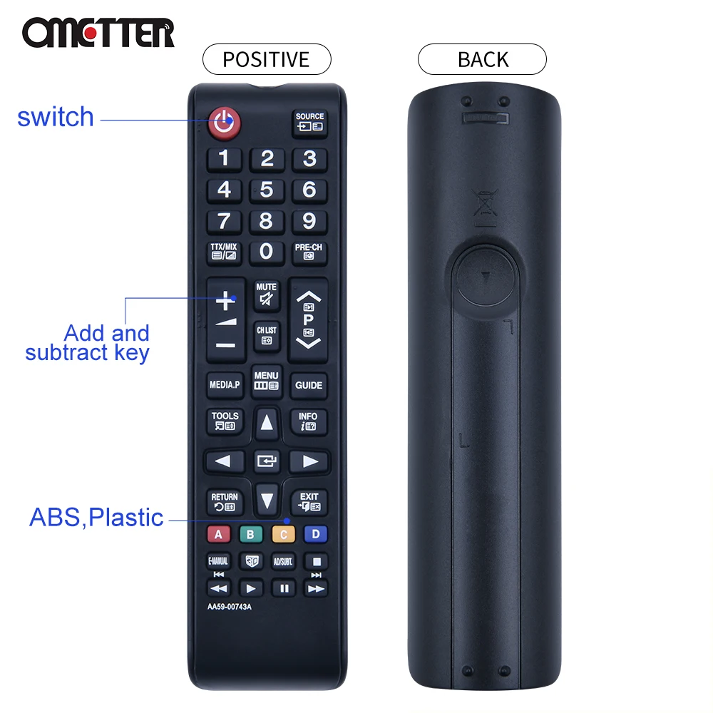 Nuovo AA59-00743A AA59-00714A per Samsung TV telecomando 3D Smart