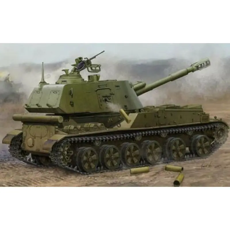 Trumpeter 05567 1/35 Soviet 2S3 152mm SPH Late Production - Scale Model Kit