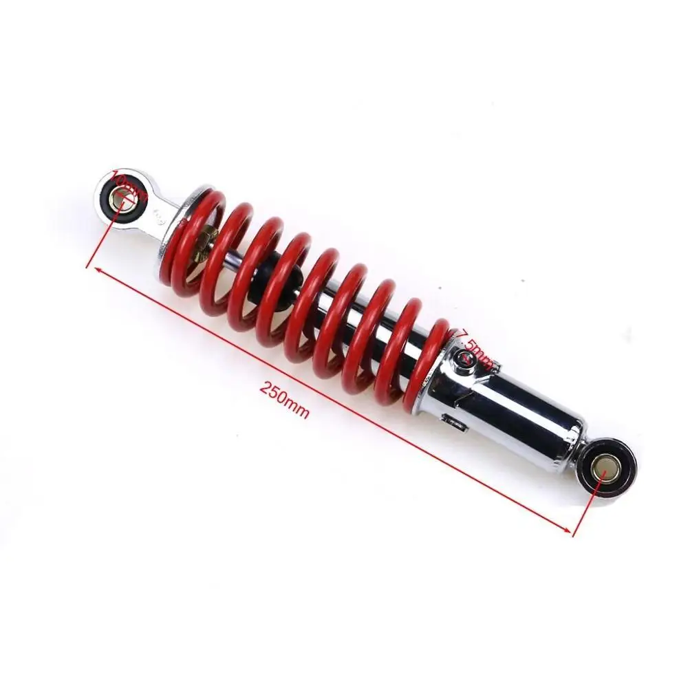 250mm Rear Shock Spring Absorber For Dirt Bike 47cc 49cc Quad Buggy Mini Bike