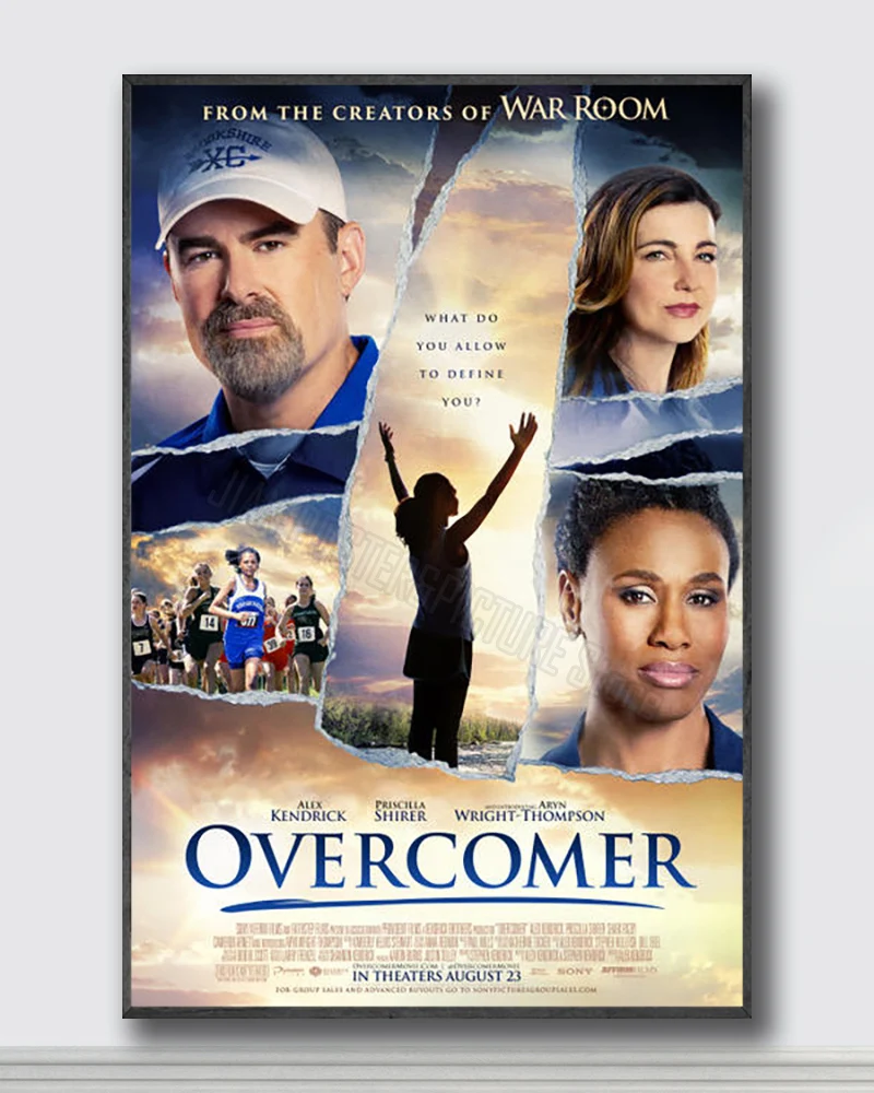 NJ041 Overcomer Movie Silk Posters and Prints wall art Art Poster Home Decor