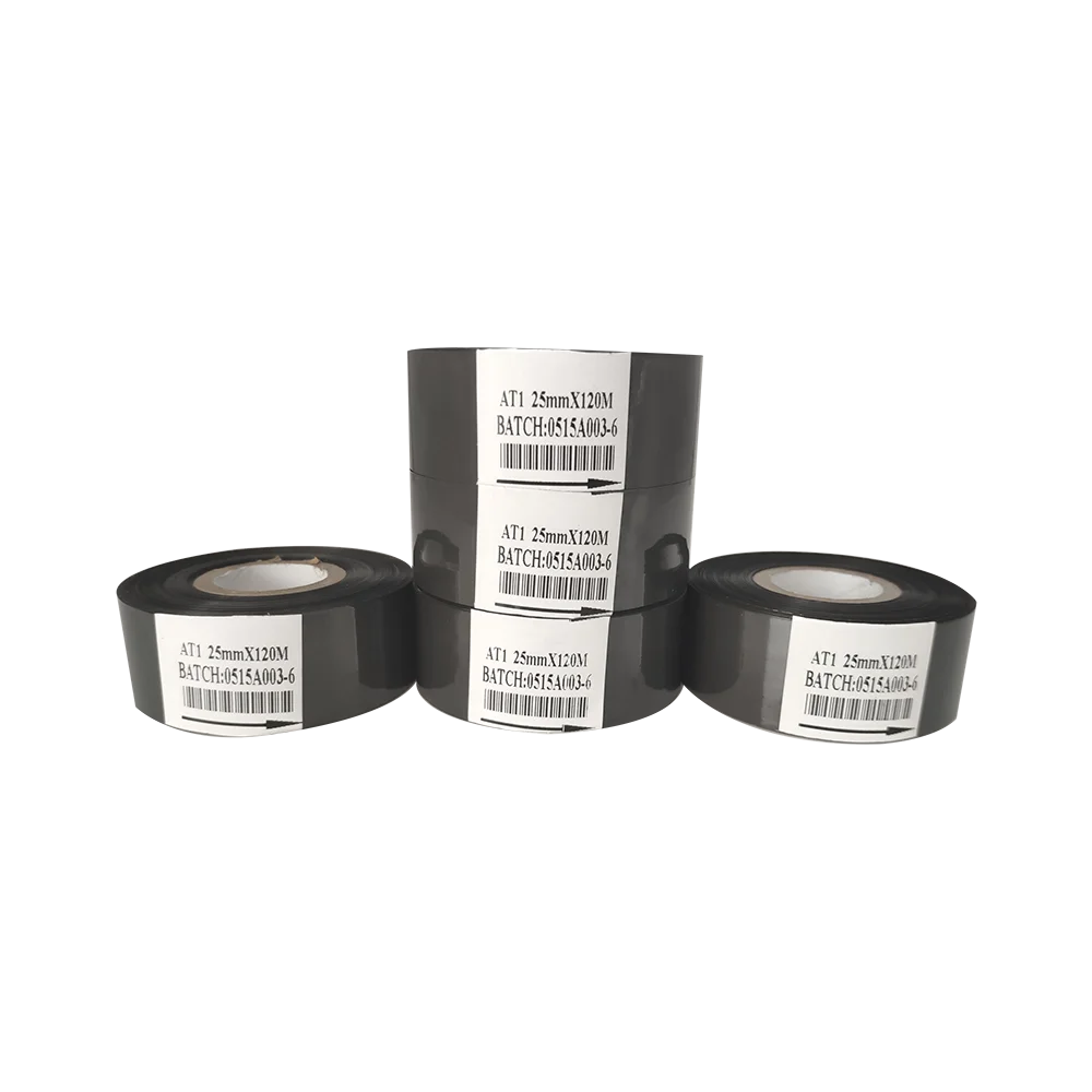 

Black color date coding ribbon foil for coding printer