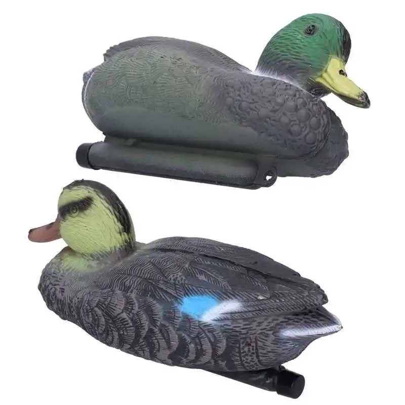 Floating Decoy Duck Lifelike Simulation Duck Garden Pool Yard Lake Decoration 26x11.5cm Hunting Decoy Plastic Duck Ornament