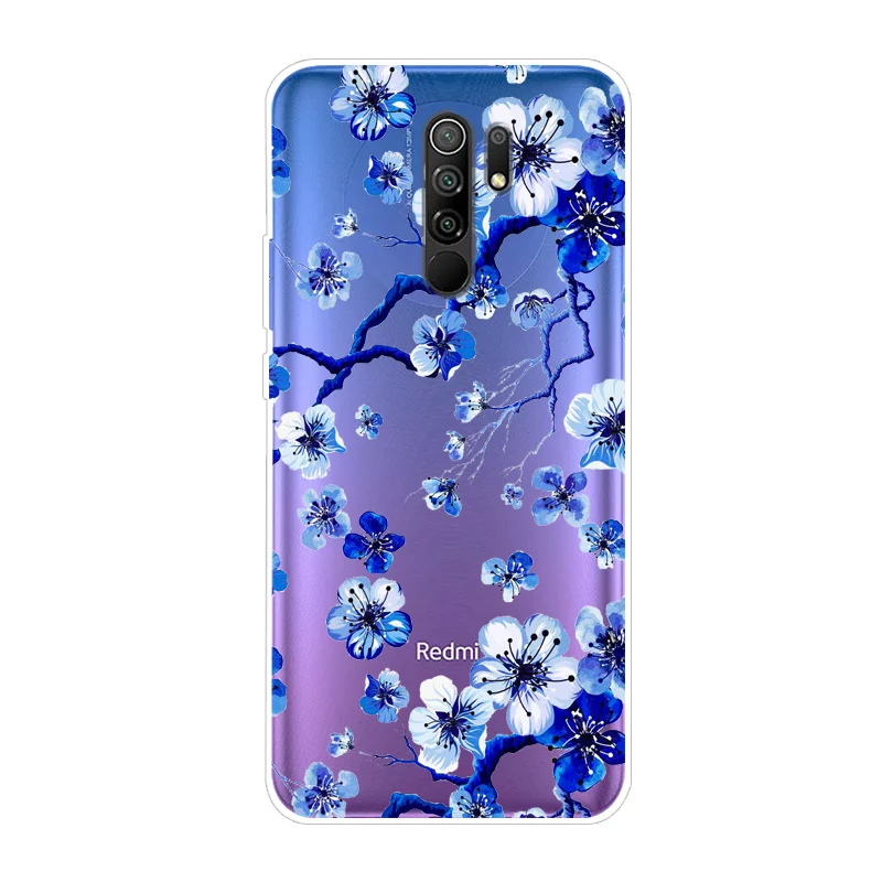 For Coque Redmi 9 Case Transparent Soft TPU silicon Phone Cover For Xiaomi Redmi 9 Case Redmi9 Clear Fundas For Redmi 9 6.53\