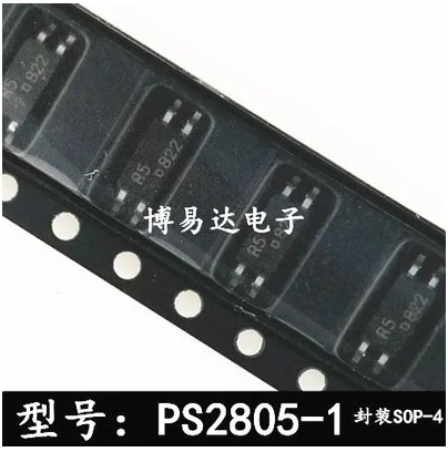 Free Shipping 100pcs PS2805-1 2805-1 R5 SOP-4  PS2805C-1