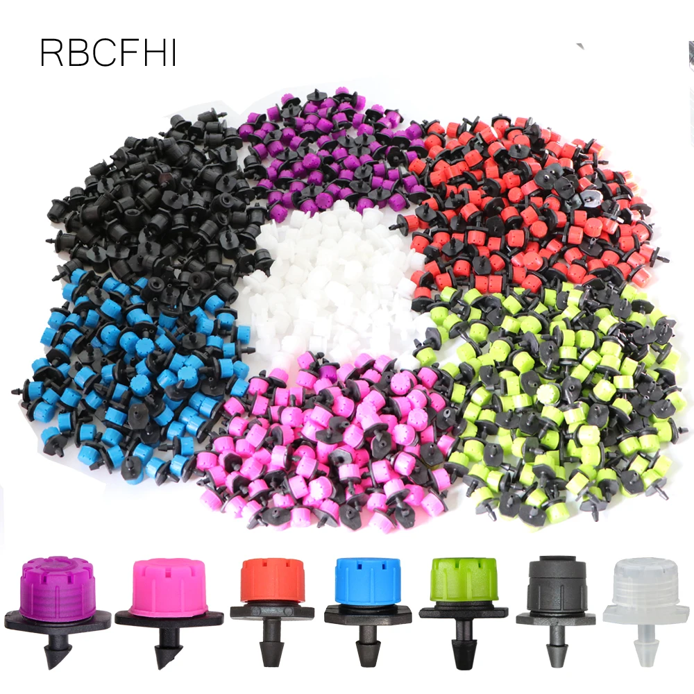 Регулируемая насадка для садового орошения RBCFHl, шланг 4/7 мм, автоматический полив с тройником, набор для капельного орошения Регулируемая насадка для садового орошения RBCFHl, шланг 4/7 мм, автоматический полив с тройником, набор для капельного орошения