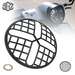 Motocykl plastikowe 3M Grill reflektorów pokrywa światło przednie Protector Shell Net dla VESPA GTS 125 200 250 300 2019 - 2021 akcesoria