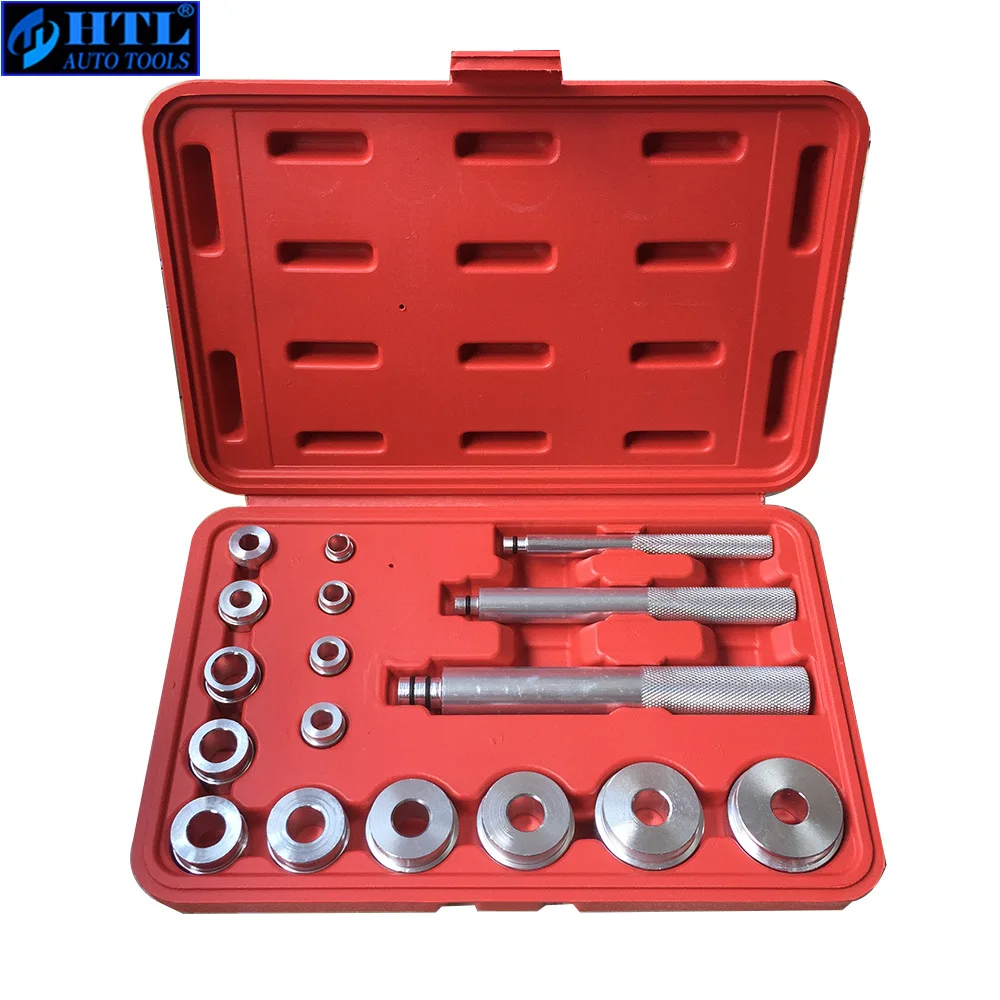 17 PCS Wheel Bearing Race Seal Bush Driver Master Tool Set Aluminum Axle Auto Set