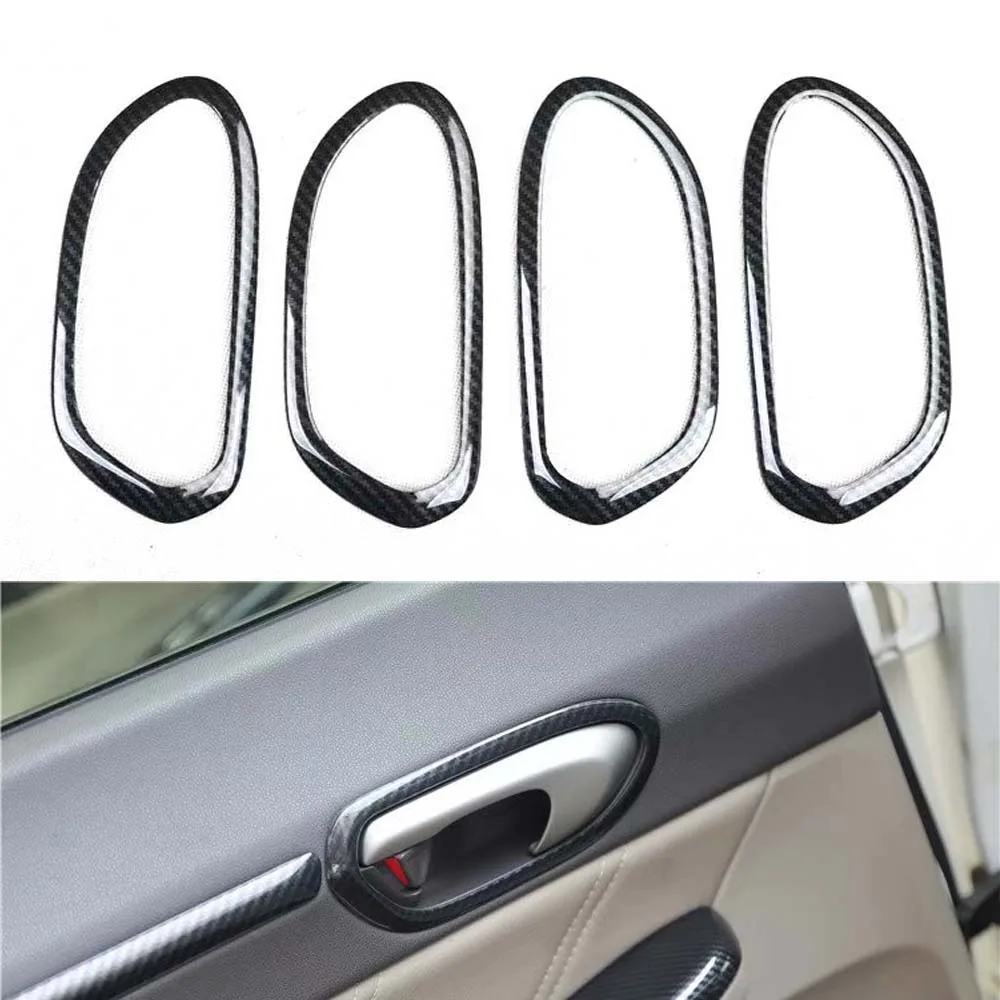 

For Honda Civic 8th 2004-2009 Car Interior Door Handle Grab Frame Trim Accessories Auto Moldings Styling