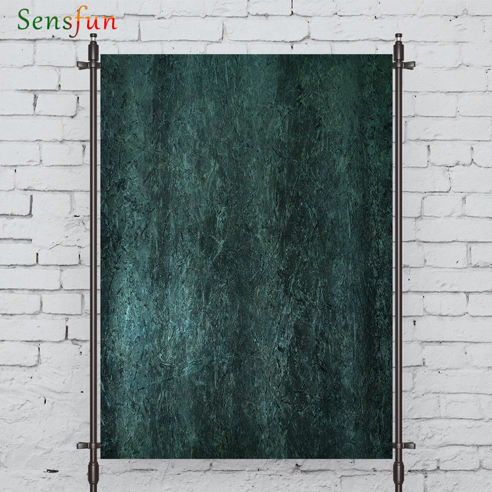 LEVOO Photography Background Abstract Blue Green Texture Scratch Backdrop Photo Shoot Photocall Photobooth Prop Custom